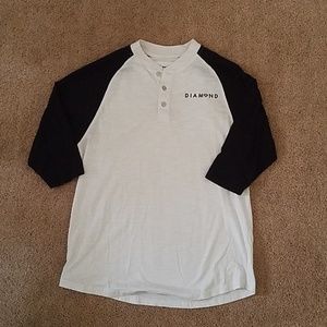 Diamond baseball tee